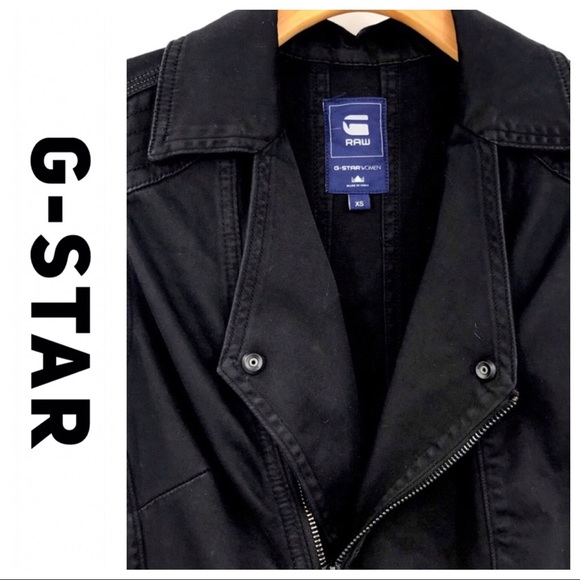 💕SALE💕 G-Star Raw Black Denim Zippered Dress - Picture 2 of 7